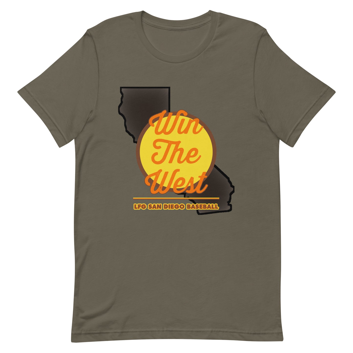 A-07 'Win the West' California State Short-Sleeve Unisex T-Shirt