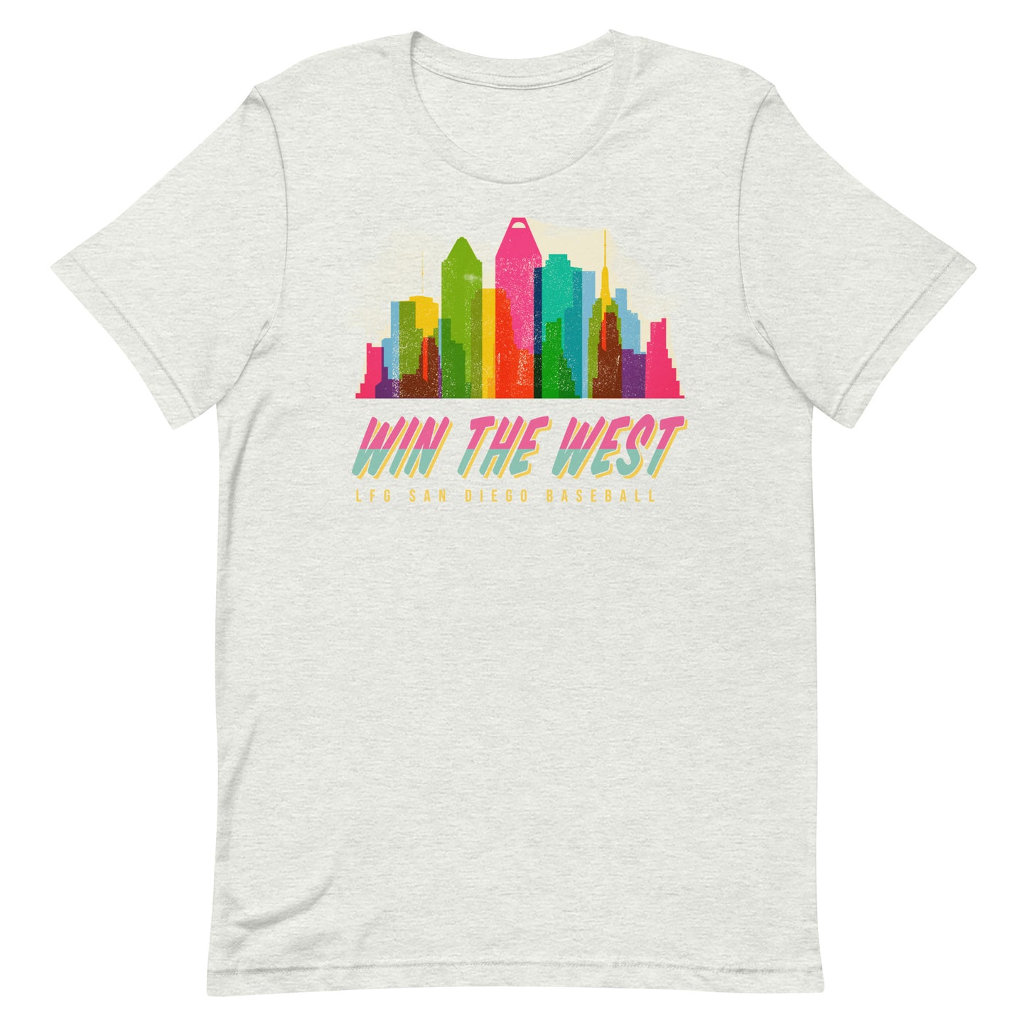 A-20 'Win the West' City Connect Cityscape Original Style Short-Sleeve Unisex T-Shirt