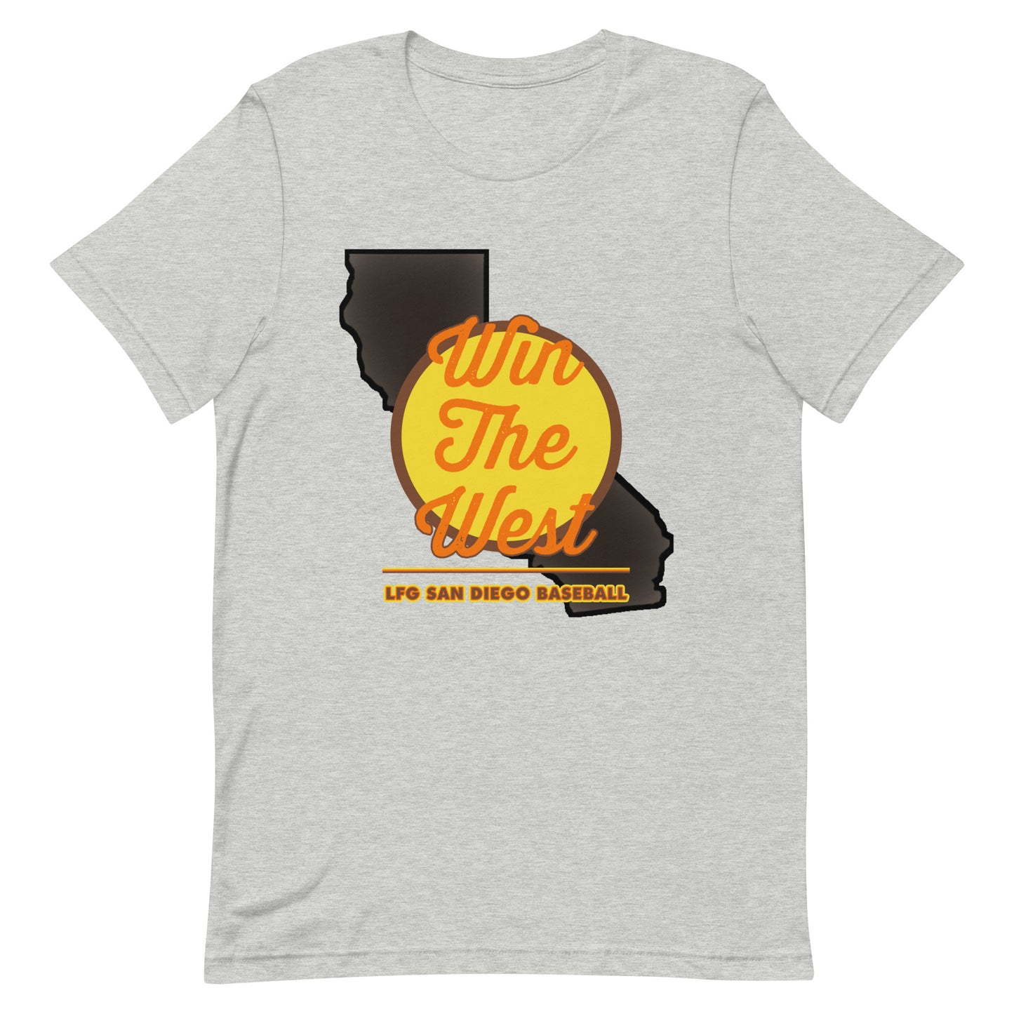 A-07 'Win the West' California State Short-Sleeve Unisex T-Shirt