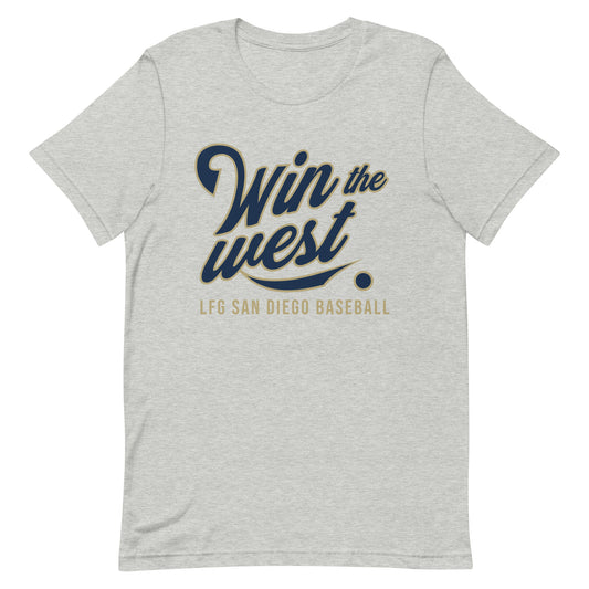 A-31 'Win the West' San Diego Baseball 2000's Style Short-Sleeve Unisex T-Shirt