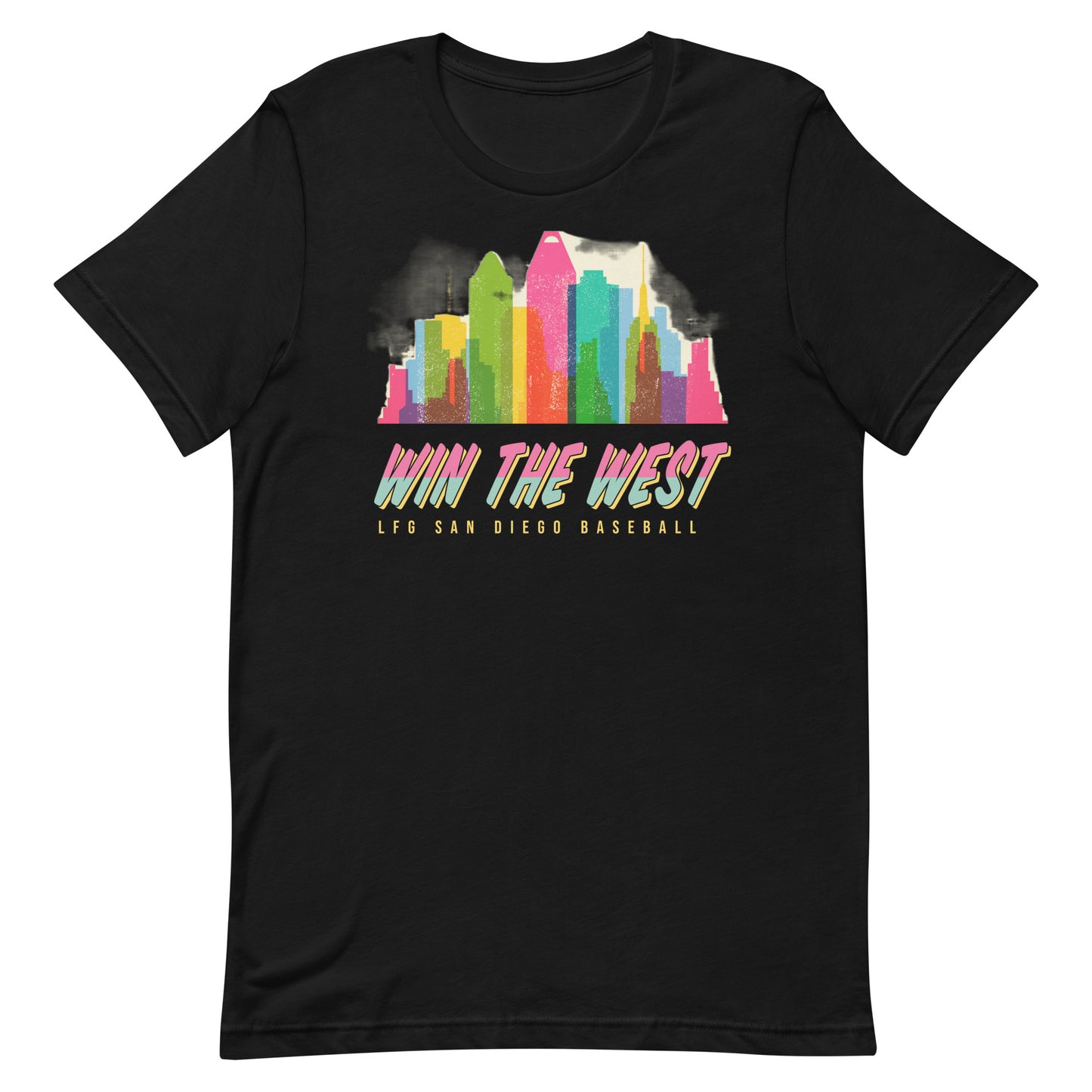 A-20 'Win the West' City Connect Cityscape Original Style Short-Sleeve Unisex T-Shirt