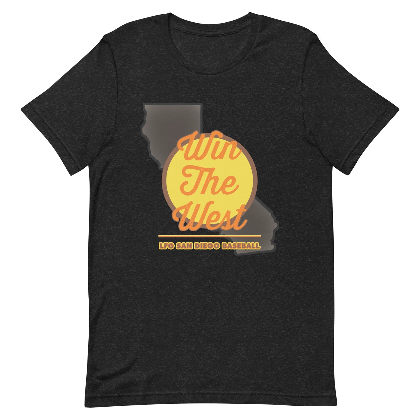 A-07 'Win the West' California State Short-Sleeve Unisex T-Shirt