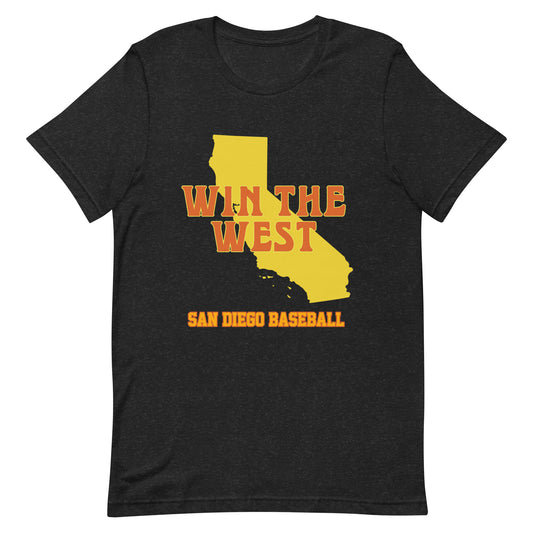 A-26 'Win the West' California Outline Style Short-Sleeve Unisex T-Shirt