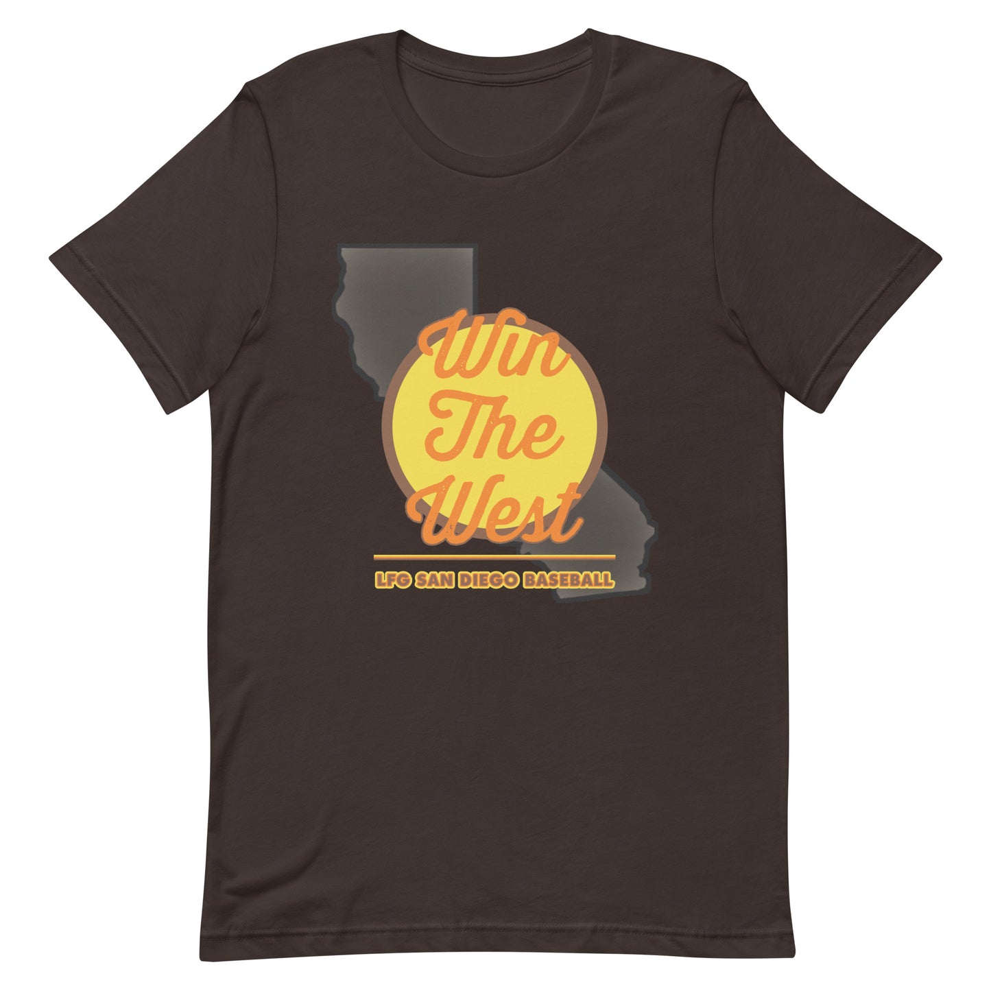 A-07 'Win the West' California State Short-Sleeve Unisex T-Shirt