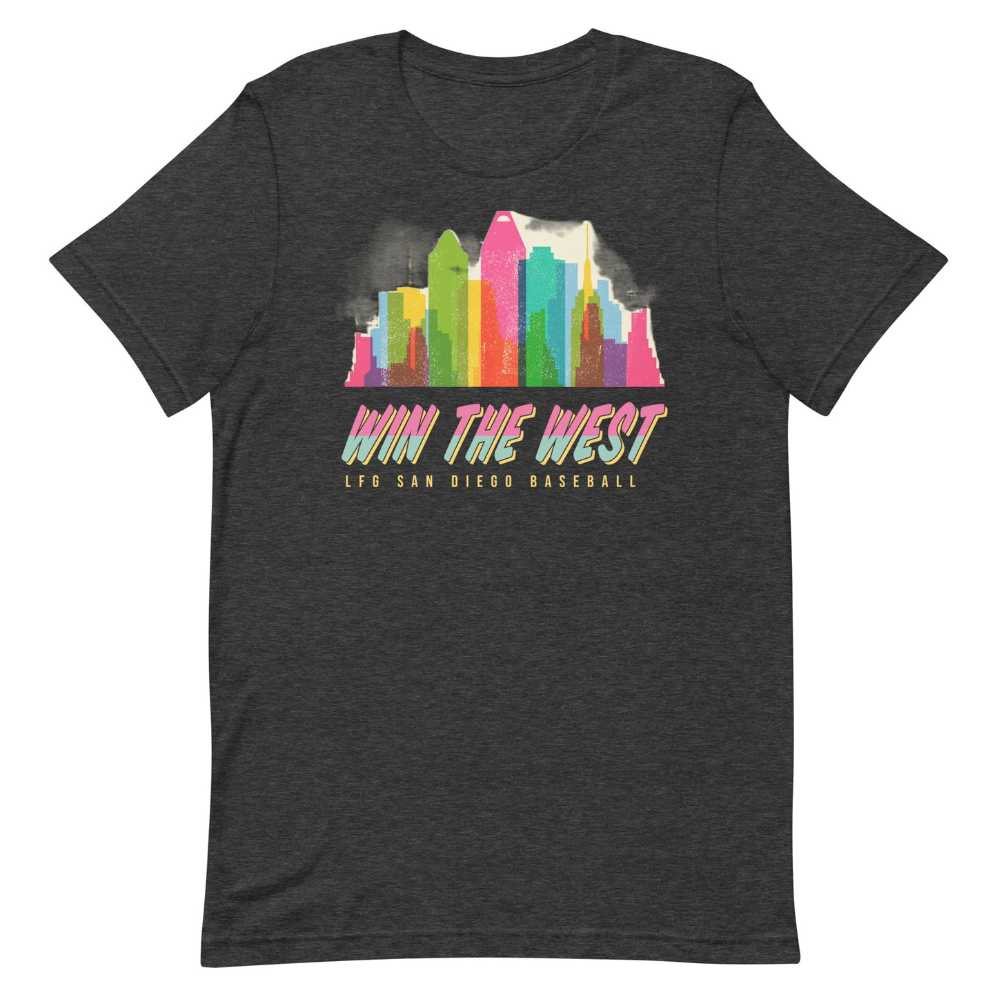 A-20 'Win the West' City Connect Cityscape Original Style Short-Sleeve Unisex T-Shirt