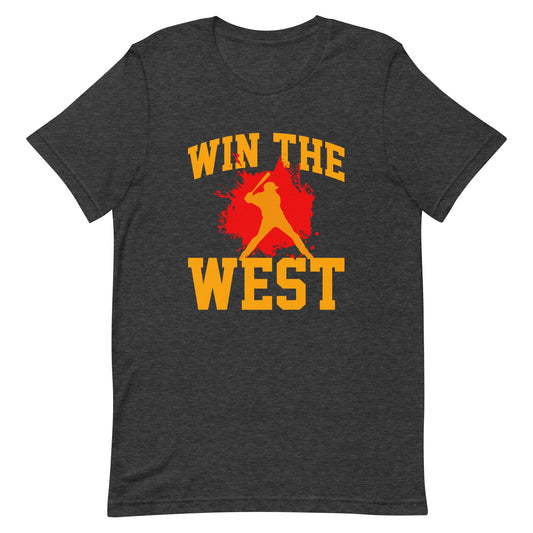 A-32 'Win the West' San Diego Ballplayer Style Short-Sleeve Unisex T-Shirt