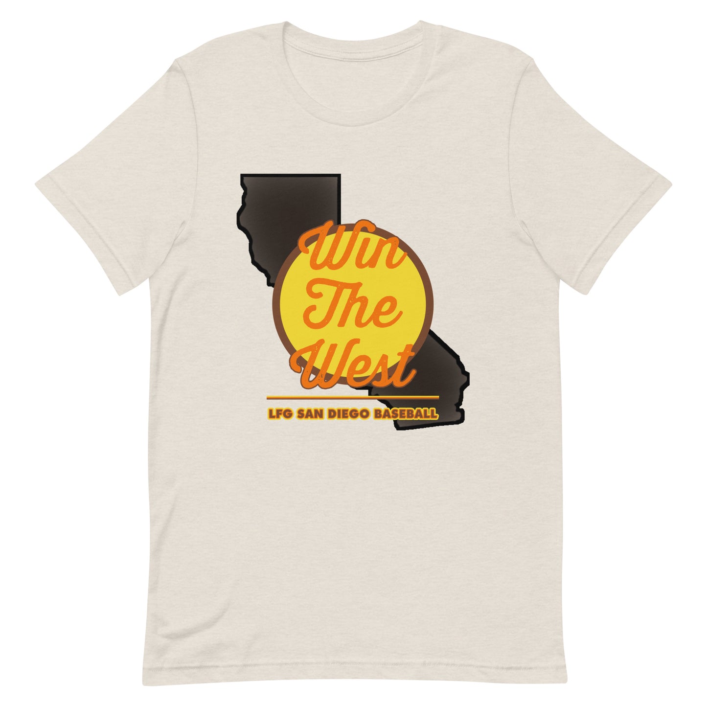 A-07 'Win the West' California State Short-Sleeve Unisex T-Shirt