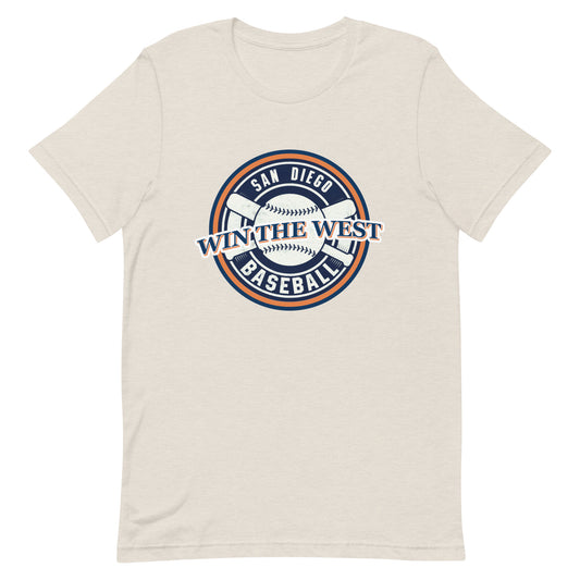 MLB Shop Official San Diego Padres Playoffs The West Is Ours Padres  American League West Division Champions T Shirt