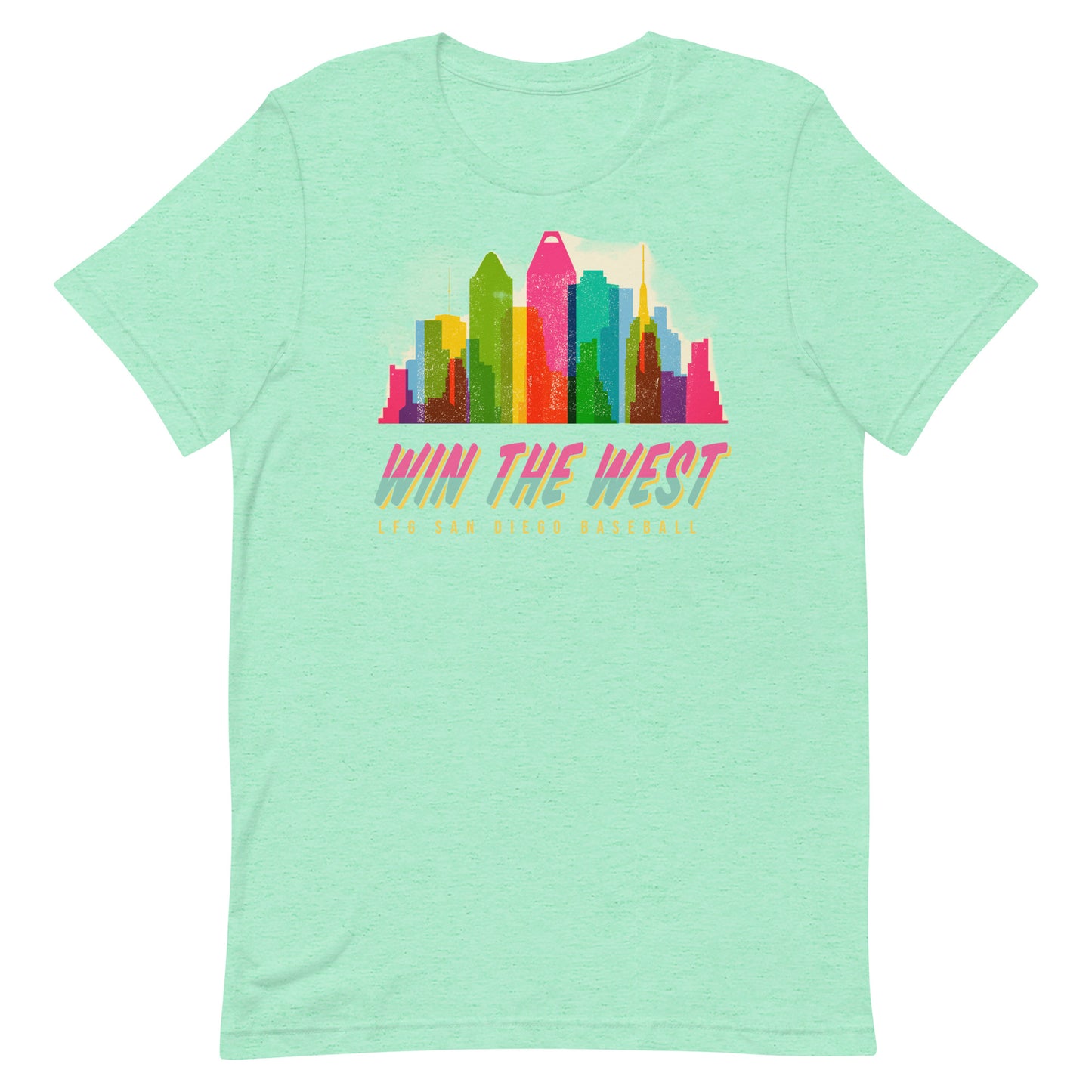 A-20 'Win the West' City Connect Cityscape Original Style Short-Sleeve Unisex T-Shirt