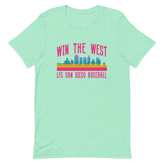 A-35 'Win the West' City Connect Cityscape 2 Short-Sleeve Unisex T-Shirt