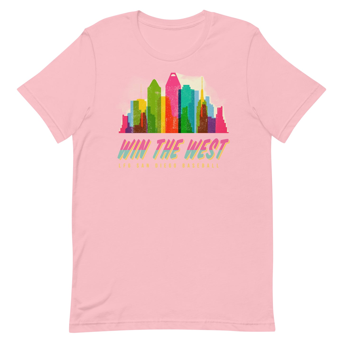 A-20 'Win the West' City Connect Cityscape Original Style Short-Sleeve Unisex T-Shirt