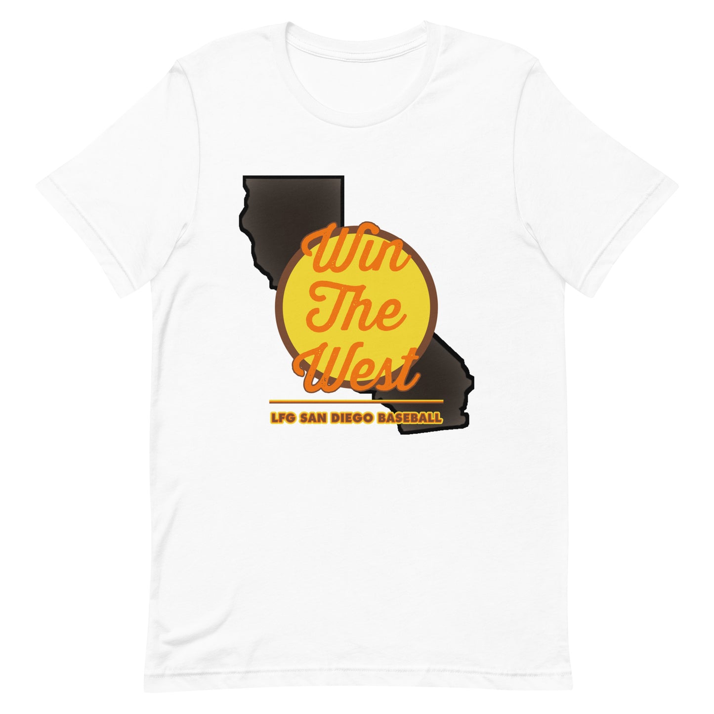 A-07 'Win the West' California State Short-Sleeve Unisex T-Shirt